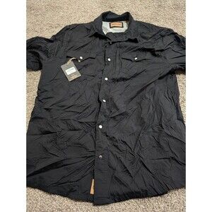 RedHead Ranch Men's Canyonville Performance Short-Sleeve Shirt - Black - XL NWT